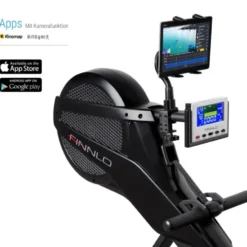 Rameur de cardio silencieux et pliable avec multiples programmes de formation - Aquon Evolution