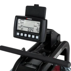 Rameur à eau ultra-confortable pour exercices de l'aviron - Écran LCD - Water Stream