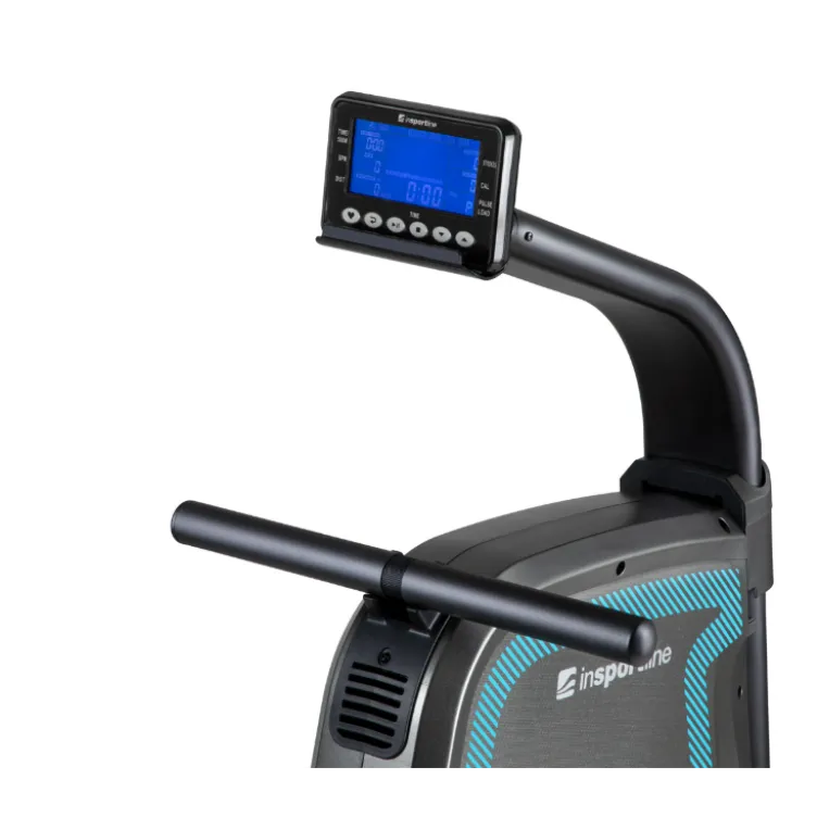 Rameur électromagnétique InCondi RW600 professionnel pour exercice d'aviron connecté bluetooth - Roues de transport