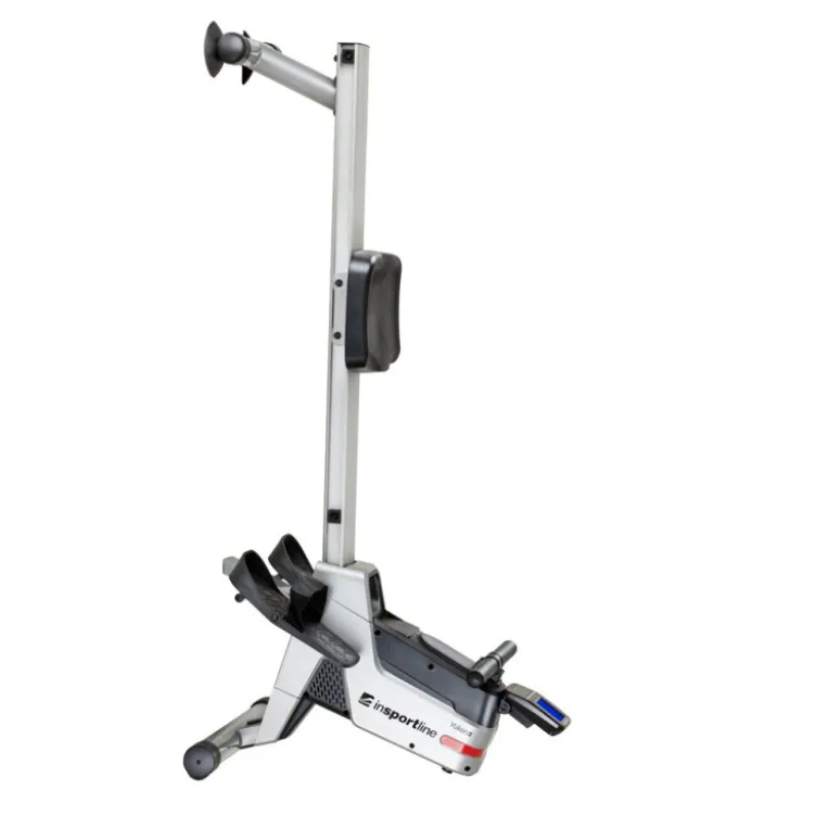 Rameur électronique Yukona avec 16 modes de résistance et volant d'inertie de 2 kg - Rails de 94 cm