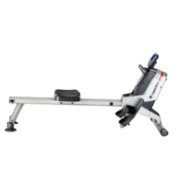Rameur électronique Yukona avec 16 modes de résistance et volant d'inertie de 2 kg - Rails de 94 cm