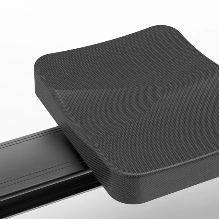 Rameur électronique Yukona avec 16 modes de résistance et volant d'inertie de 2 kg - Rails de 94 cm
