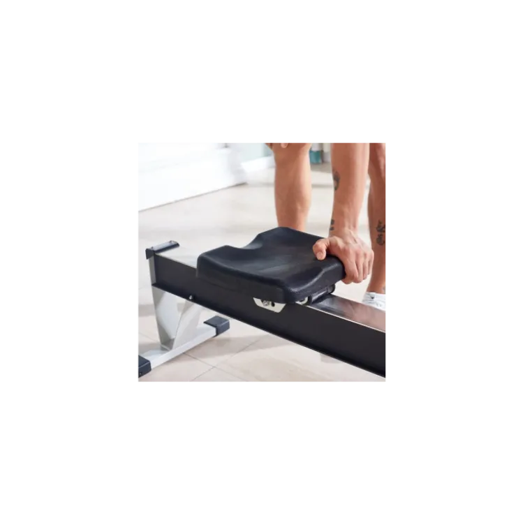Rameur pliable avec 10 programmes d'intensité pour homegym - Écran de contrôle