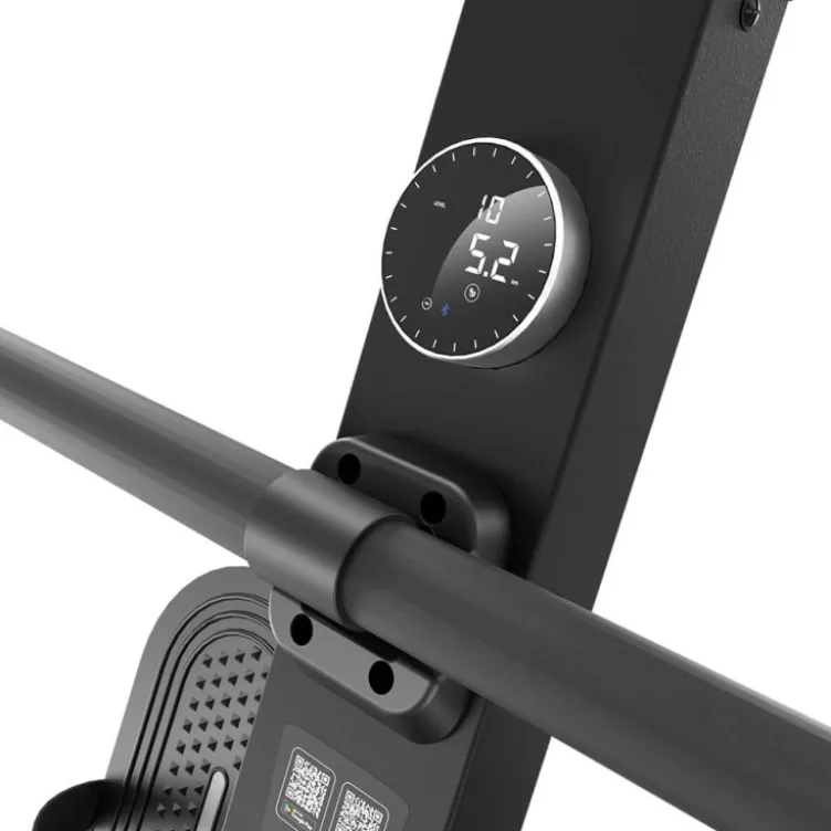 Rameur pliable sans fil à freinage magnétique ZenRow 30 - 32 niveaux de résistance électronique