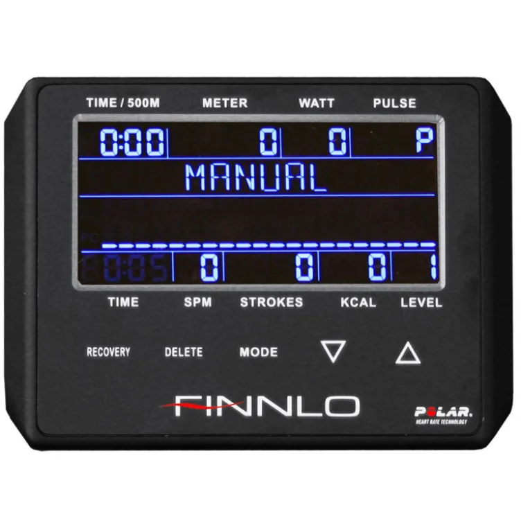 Rameur pour homegym compact avec écran LCD - Conception confortable