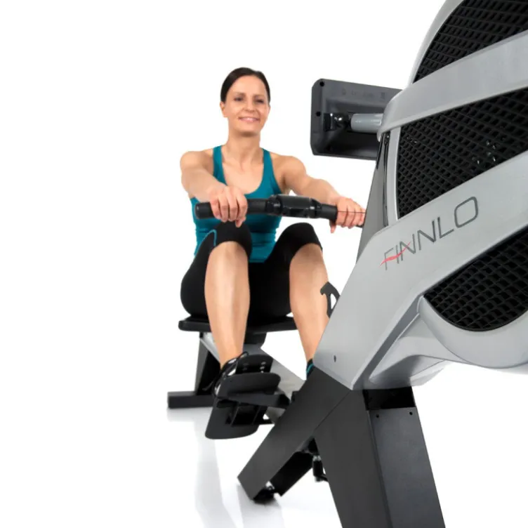 Rameur pour homegym compact avec écran LCD - Conception confortable