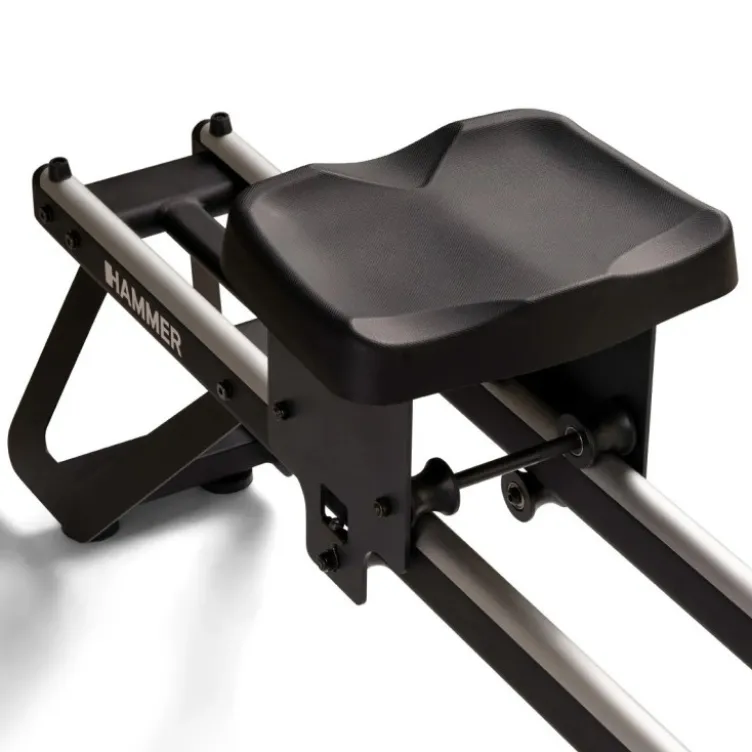 Rameur à résistance hydraulique 14 L doté de 6 niveaux d'intensité - Simulateur d'aviron