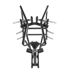 Reverse grip machine lat pull down à charge libre Titanium Strength Black Séries pour le dos à usage professionnel BS-PL26
