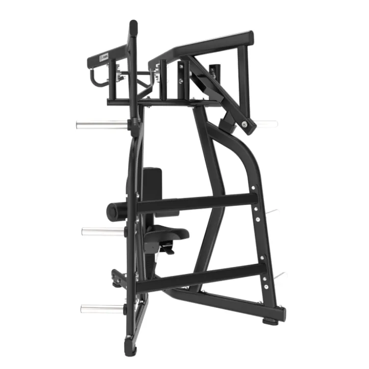 Reverse grip machine lat pull down à charge libre Titanium Strength Black Séries pour le dos à usage professionnel BS-PL26