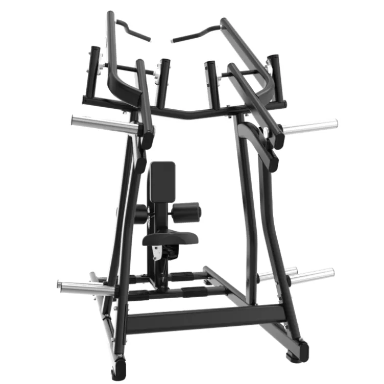 Reverse lat pull down machine Titanium Black Séries BS-PL6 avec prise supination à charge libre - Isolation des muscles du dos