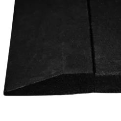 Revêtement de sol en caoutchouc SBR 100 x 100 cm d'épaisseur 4 cm pour salles de musculation