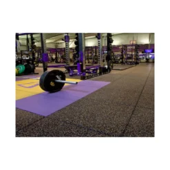 Revêtement de sol 100x50 cm - 20 mm à 60 mm d'épaisseur pour salle de sport