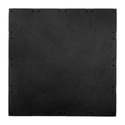 Revêtement de sol 100 x 100 x 2 cm pour salle de sport - Surface antidérapante