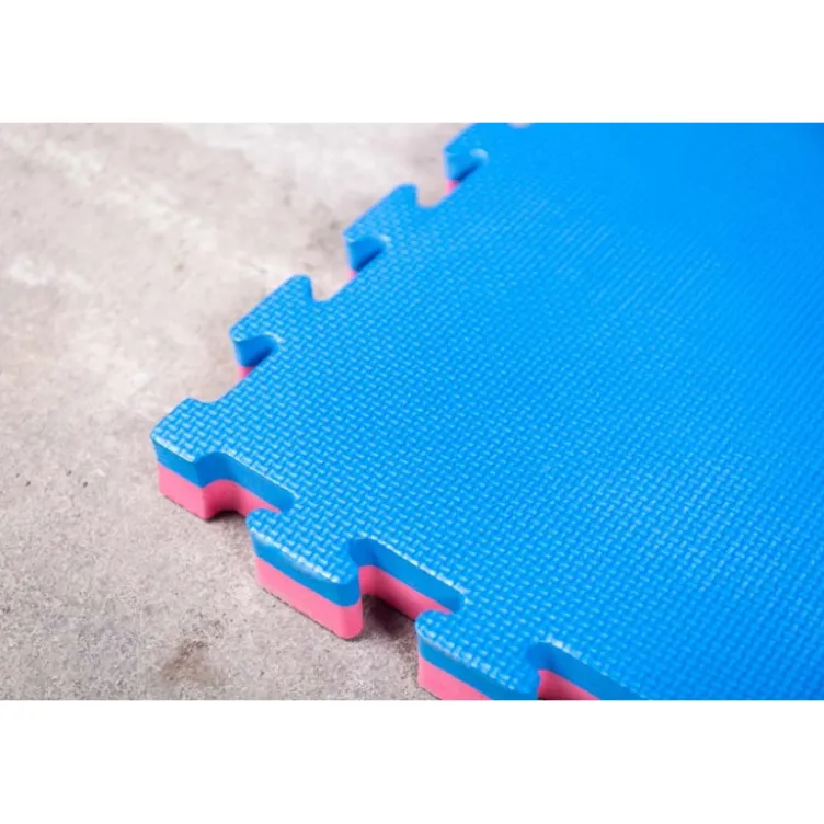 Revêtement en puzzle pour protection de sol homegym et salle de sport