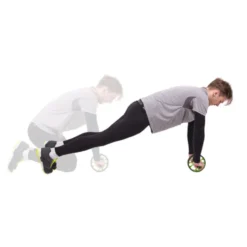 Roue abdominale pour exercices d'aérobie en homegym - faible résistance