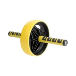 Roue de musculation pour exercices du haut du corps - Poignées en caoutchouc de 15 cm de longueur