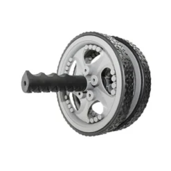 Roue double de renforcement musculaire pour exercices de musculation - Surface antidérapante