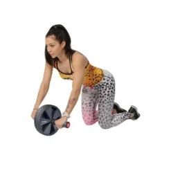 Roues abdominale pour trainings du haut du corps avec surfaces antidérapantes - Roue de 5 cm de largeur
