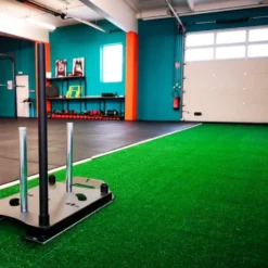 Rouleau de sol en gazon synthétique 20 x 2 mètres pour crossfit