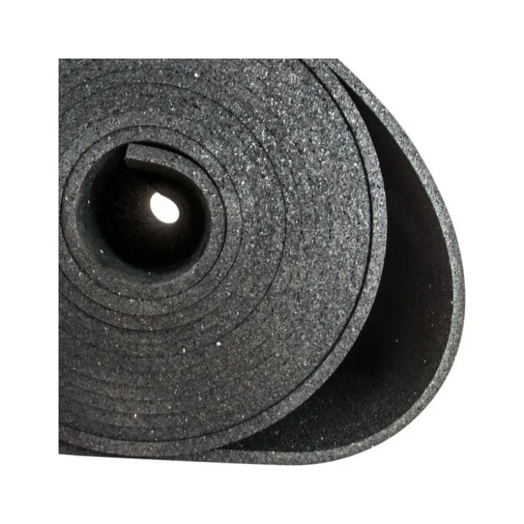 Rouleau protection de sol en caoutchouc 10m2 pour salle de musculation