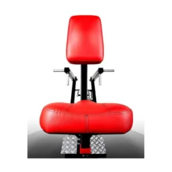 Row machine avec assise en mousse pour musculation des dorsaux pour espace sportif public ou privé
