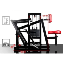 Row machine avec assise en mousse pour musculation des dorsaux pour espace sportif public ou privé