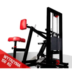 Row machine avec assise en mousse pour musculation des dorsaux pour espace sportif public ou privé