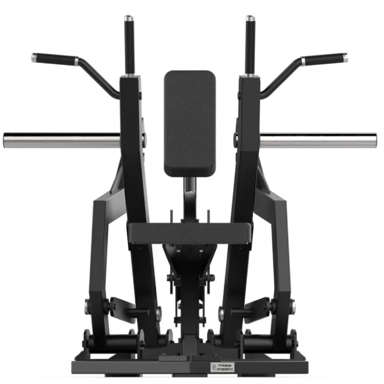 Row machine isolatéral Titanium Strength à hauteur réglable et capacité de charge 250 kg - Élite Séries EL-PL45