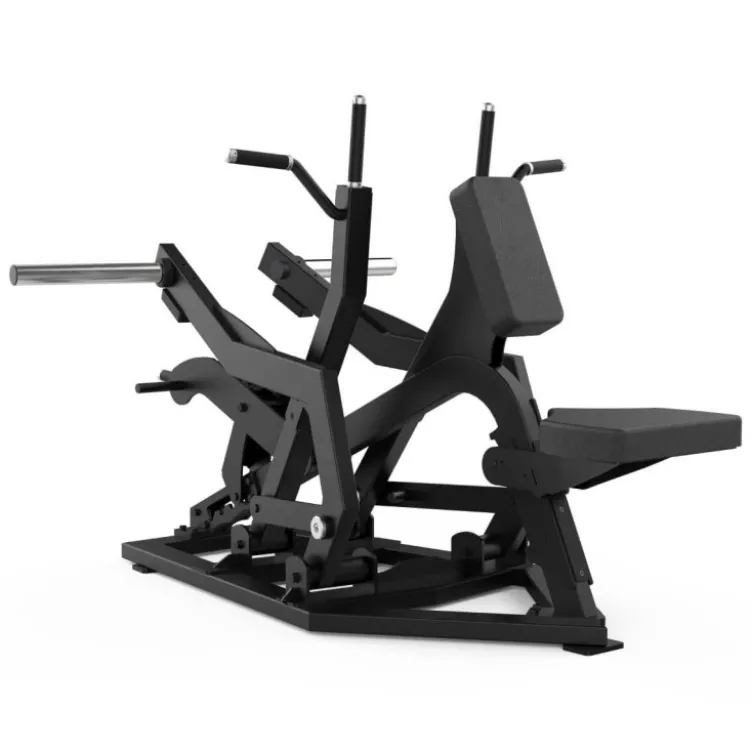 Row machine isolatéral Titanium Strength à hauteur réglable et capacité de charge 250 kg - Élite Séries EL-PL45