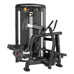 Row machine PRO Titanium Strength à charge guidée 100 kg pour l'entraînement du dos - Station back pull GS-S45 Genesis