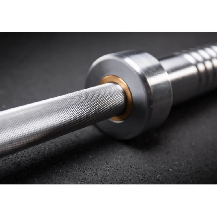 Russian Bar de musculation 50 mm - 220 cm - capacité de charge 890 kg