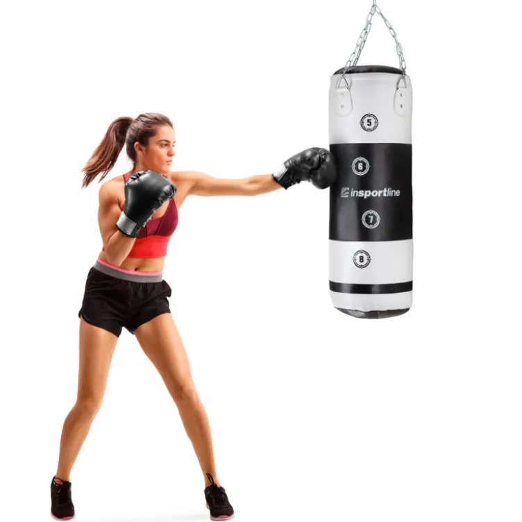 Sac de frappe en cuir synthétique de haute qualité pour un entraînement de boxe à la maison