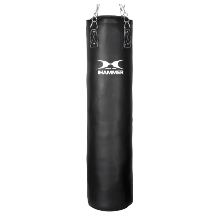 Sac de frappe premium en cuir synthétique blanc - Équipement de boxe professionnel