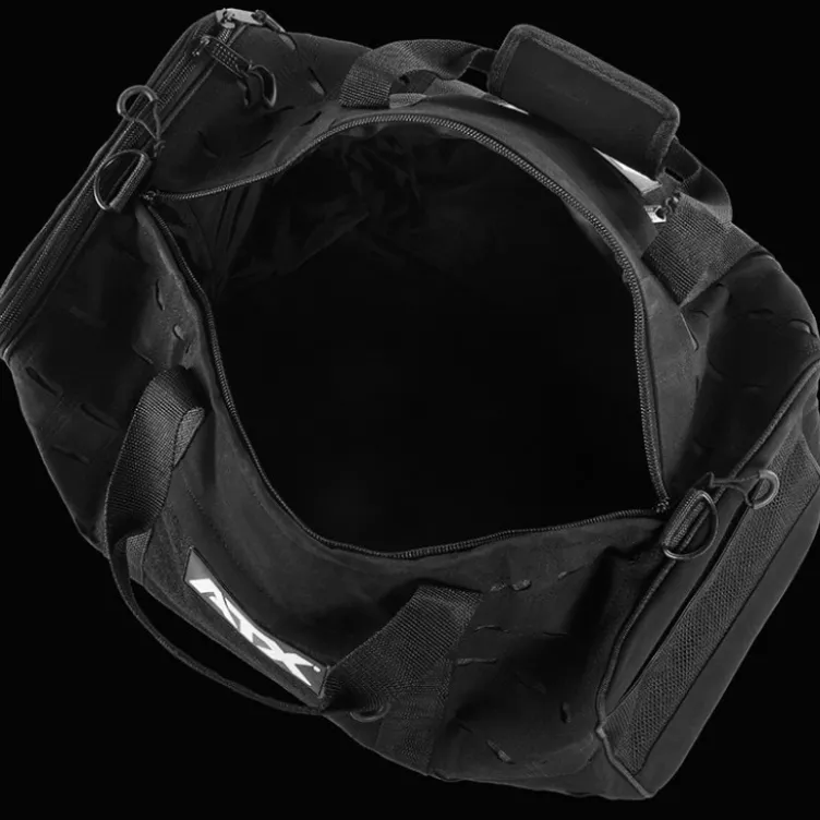 Sac de sport et de voyage d'une volume de 40 à 42 L avec compartiment à chaussures et bandoulière amovible