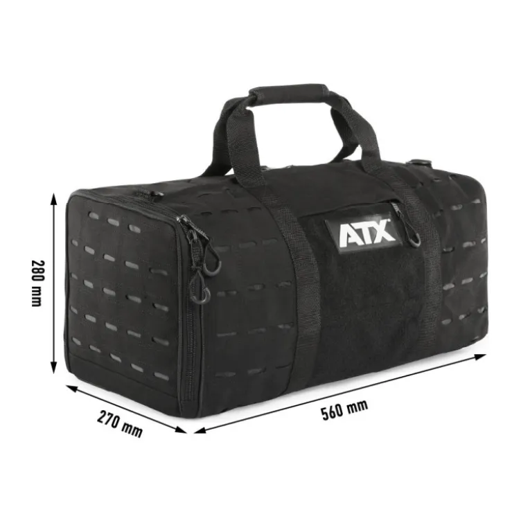 Sac de sport et de voyage d'une volume de 40 à 42 L avec compartiment à chaussures et bandoulière amovible