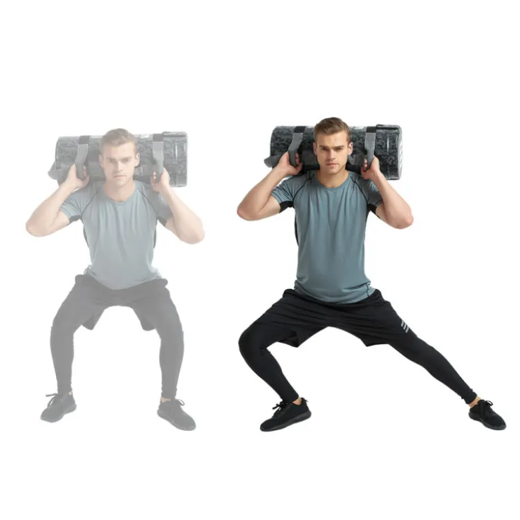 Sac d'exercice avec poignées de 5 à 30kg - Entraînement musculation et Hyrox en home gym