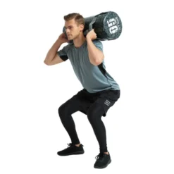 Sac d'exercice avec poignées de 5 à 30kg - Entraînement musculation et Hyrox en home gym
