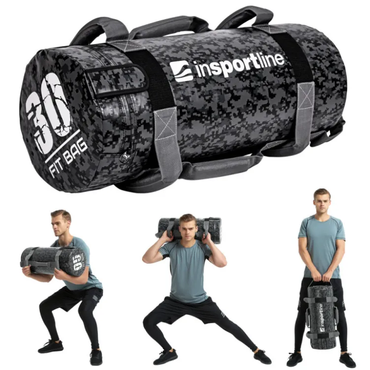 Sac d'exercice avec poignées de 5 à 30kg - Entraînement musculation et Hyrox en home gym