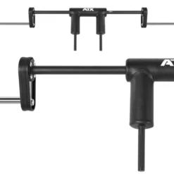 Safety Bar Squat ATX standard 30 mm avec design innovant 220 cm - Capacité de charge 300 kg