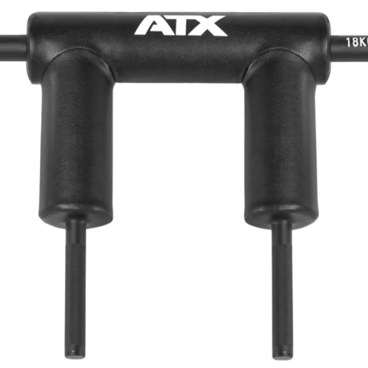 Safety Bar Squat ATX standard 30 mm avec design innovant 220 cm - Capacité de charge 300 kg