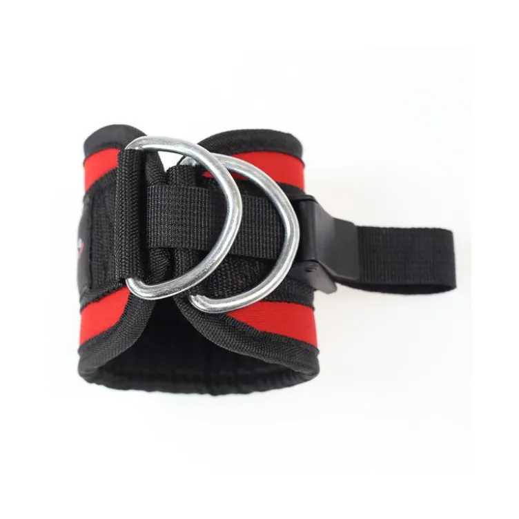 Sangle de cheville en néoprène et acier pour l'entraînement du bas du corps