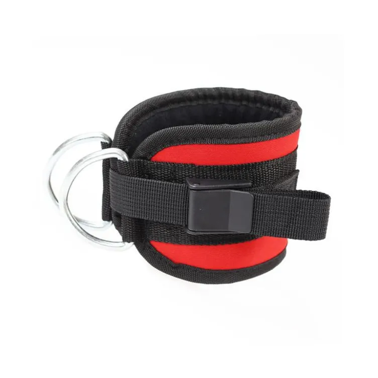 Sangle de cheville en néoprène et acier pour l'entraînement du bas du corps