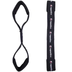 Sangle de tirage d'haltérophilie pour exercices de tractions et soulevés de terre à la barre