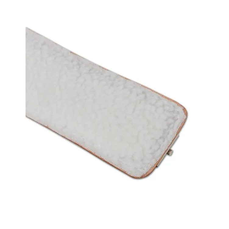 Sangle de tirage en cuir avec rembourrage intérieur pour station à poulie basse