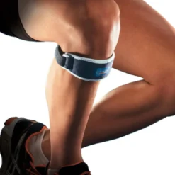 Sangle rotulienne en silicone flexible pour la protection articulaire du genou - Santé des articulations