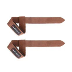 Sangles de tirage pour exercices de musculation et training intensif - Cuir naturel de vachette