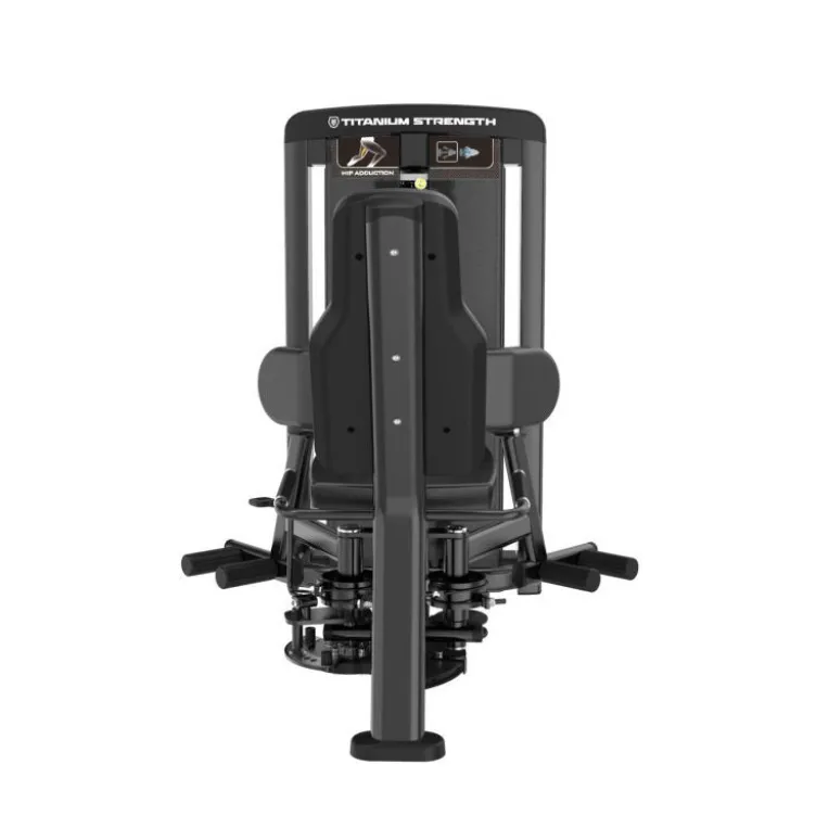 Seated adductor machine PRO Titanium Strength à charge guidée 100 kg pour salle de musculation commerciale - Genesis GS-S31