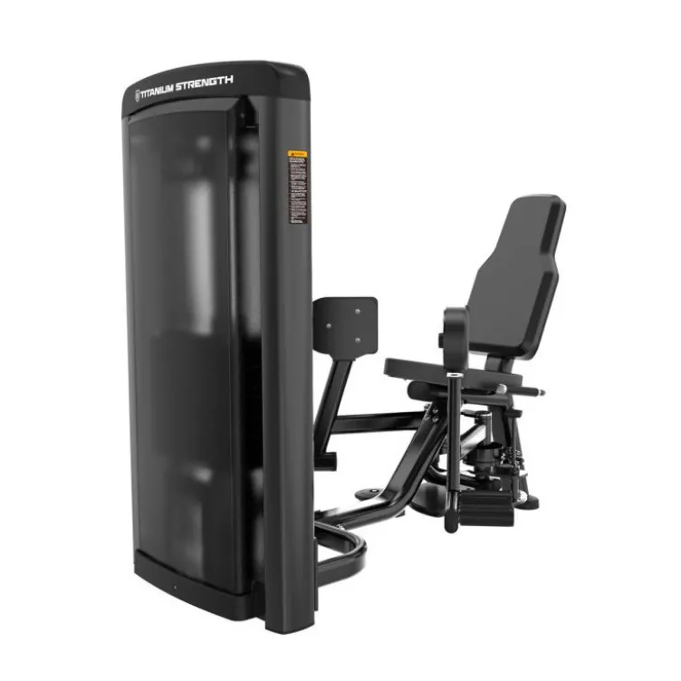 Seated adductor machine PRO Titanium Strength à charge guidée 100 kg pour salle de musculation commerciale - Genesis GS-S31