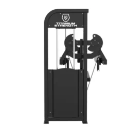 Seated delt machine pour exercices d'élévations latérales Titanium Strength Élite EL-S26 - Entraînement des épaules