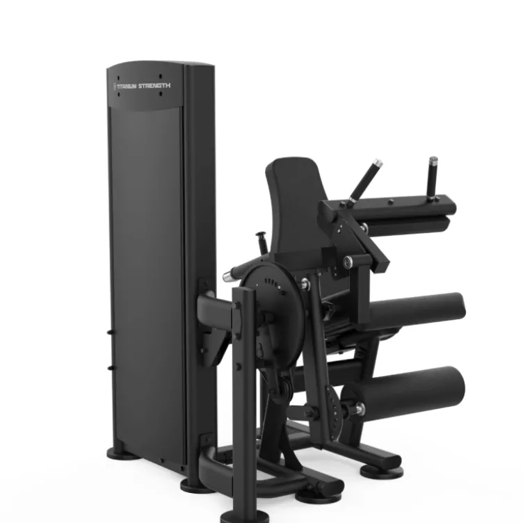 Seated dual leg curl et leg extension machine à charge guidée 100 kg Titanium Strength - BS-S33